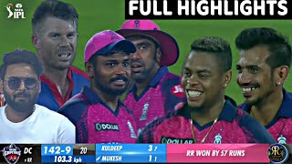 Rajasthan Royals vs Delhi Capitals Full Highlights RR vs DC IPL 2023 Full Match HIGHLIGHTS [upl. by Thomajan977]