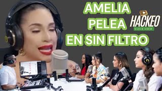 AMELIA ALCANTARA PELEA EN SIN FILTRO ANUNCIANDO SU LLEGADA [upl. by Jeffers704]