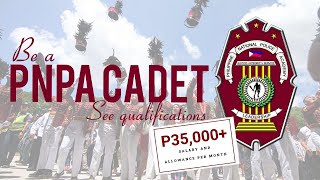 PHILIPPINE NATIONAL POLICE ACADEMY PNPA APPLICATION REQUIREMENTS  CADETS SALARY AND BENEFITS [upl. by Yraeht]