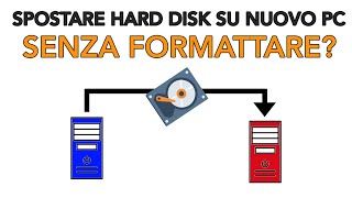 Si può spostare lhard disk sul nuovo PC SENZA FORMATTARE [upl. by Shelly]