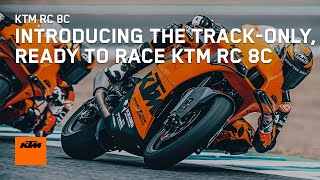 Introducing the trackonly READY TO RACE KTM RC 8C  KTM [upl. by Norris]