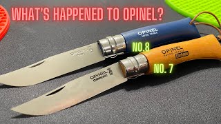 WHAT IS HAPPENING AT OPINEL BRANDNEW No 7 amp No 8 Review [upl. by Stedman]