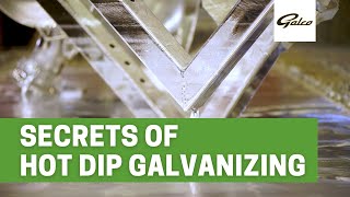 Secrets of Hot Dip Galvanizing  Galco Steel Ireland [upl. by Solrak129]