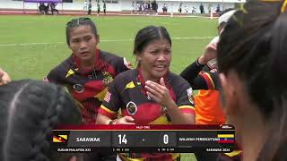 Sarawak vs Wilayah Persekutuan  QF Cup 1  21  0 [upl. by Caleb]