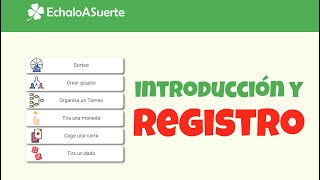 Tutorial de EchaloASuertecom  01 Introducción y registro [upl. by Pul923]