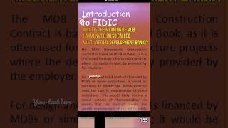 Understanding MDB Harmonized Contracts The FIDIC Pink Book Explained [upl. by Oramlub]