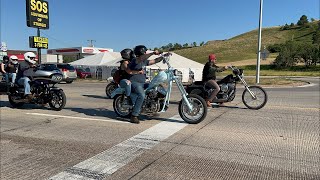 Sturgis Motorcycle Rally 2022 Lazelle and Main St [upl. by Wendeline]