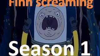 Finn screaming compilation [upl. by Nnylsaj]