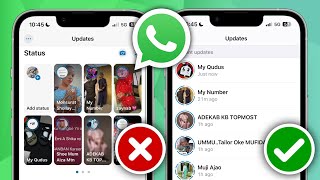 How to Bring Back The Status Vertical Style in WhatsApp Latest Update  2024 [upl. by Levram]