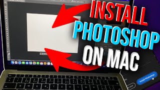 How to Install Photoshop on Mac for FREE 2024 [upl. by Ahcilef]