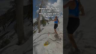 Broken Arrow Skyrace 23K running video by Max Romey and I California summer fun [upl. by Reehsab]