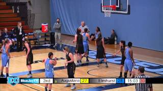 20150107 Elmhurst College Womens Basketball vs Augustana College [upl. by Mason]