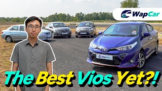 Toyota Vios 2020 Facelift 15L CVT Review Good Enough to Take On the Honda City  WapCar [upl. by Nhojleahcim189]