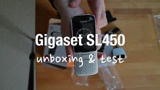 Gigaset SL450HX DECT Schnurlostelefon mit Router verbinden Telekom VoIP [upl. by Athalla]