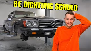 FEHLERSUCHE am 37 Jahre alten Mercedes SL Muss das Getriebe doch raus [upl. by Iinde]