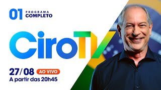 LIVE DE EXIBIÇÃO DO PRIMEIRO PROGRAMA ELEITORAL CIRO PRESIDENTE 12  SÃO PAULOSP  27082022 [upl. by Kovacs]