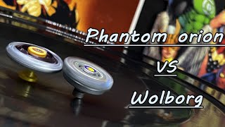 Phantom Orion VS Wolborg Beyblade Battle  LET IT RIP [upl. by Reniti]