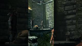 FUNNIEST SPEL IN SKYRIM🤣 skyrim gaming shorts [upl. by Aivun]