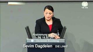 Sevim Dagdelen DIE LINKE Das Stabilisierungs und Assoziationsabkommen mit Serbien ablehnen [upl. by Rianna]