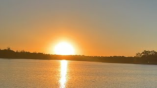 Come watch sunset with us Standing Bear Lake sunset outdoors viralvideo travel trending [upl. by Haramat]