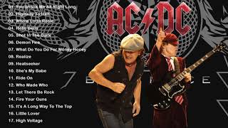 Top Best Songs HardRock Of ACDC 💥 ACDC Greatest Hits Full Album 2021 💥 [upl. by Ttirb]