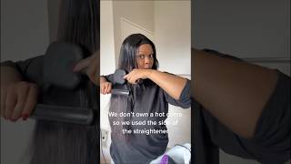 13x6 wig install leave a comment for part 2 ❤️wiginstall dailyvlog wigs hairtutorial haircare [upl. by Melvina]