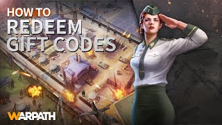 How to Redeem Gift Codes  Warpath Explained [upl. by Ellehciram]