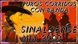 Las 100 Exitos Puros Corridos Viejitos Con Banda Sinaloense Mix 2024 Para Pistear [upl. by Llemar67]