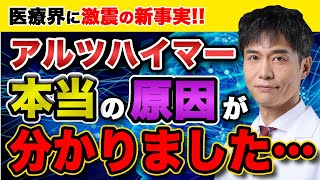 今までの常識が覆るかもしれません…。アルツハイマーを引き起こす本当の原因・仕組みとは…？ [upl. by Zoes946]