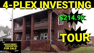 Section 8 Approved 4 Plex Property in Cleveland Ohio  Investment Properties For Sale  2014 W 93 [upl. by Notfol]