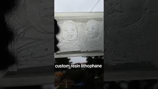 Made a custom resin Lithophane of my twins lithophanes memories [upl. by Roque]