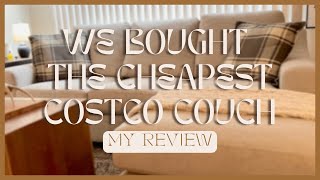 WE BOUGHT THE CHEAPEST COSTCO COUCH 2024 REVIEW  Thomasville Dillard Sofa with Reversible Chaise [upl. by Wilhelmine]