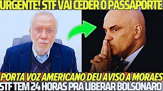 CONVITE DE TRUMP FOI FEITO SUPREMO E MORAES TEM 24 HORAS AVIÃO AMERICANO VEM BUSCAR BOLSONARO [upl. by Citron]