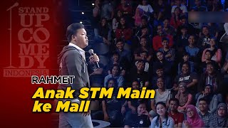 STAND UP COMEDY  KOCAK Rahmet  Anak STM Main ke Mall [upl. by Aillij978]