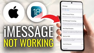 How to Fix iMessage NOT Working on iPhone  Full Guide [upl. by Nylassej]