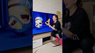 Minion Funny Video 🤣 BANANA [upl. by Godwin]