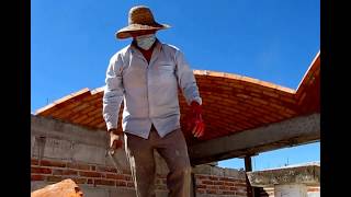 How to build a solid brick dome virtualy Defying Gravity Truly amazing The strongest celling [upl. by Garbe]