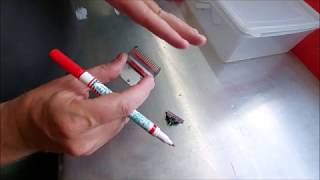 How to Sharpen Clipper Blades  Jende Industries [upl. by Aibonez]