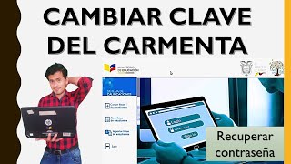 Cambiar clave de Carmenta  Resetear clave de carmenta [upl. by Amliw]