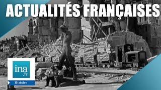 Bilan dun an les Actualités Françaises 1945  Archive INA [upl. by Marlow]