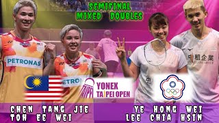 Highlight 🔴 ChenToh MAS vs TPE YeLee Badminton Taipei Open Semifinal Mixed Doubles [upl. by Dreeda56]