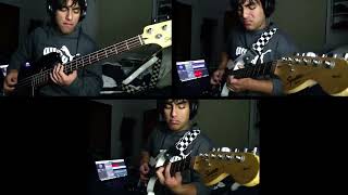 505  Arctic Monkeys Bass amp Guitar cover [upl. by Llenna853]