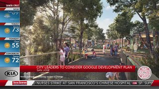 San Jose leaders to consider Google development plan [upl. by Caren]