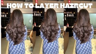 Advanced Layered Haircut Tutorial for Stunning Volume and Movement haircut hairstyle hair [upl. by Wallace60]