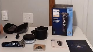 Philips Norelco S9000 Prestige Rechargeable Wet amp Dry Shaver with Bonus Set of Replacement Shaving [upl. by Iliam]