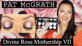 Pat Mcgrath Mothership VII Divine Rose  5 Looks [upl. by Sparkie611]