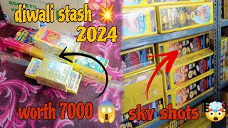 buying diwali stash 2024💥  worth 7000 🤯😱 from bultan park Jalandhar 💯  HD Vlogs [upl. by Leahcimnoj439]