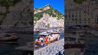 Amalfi Coast 🇮🇹 beautifulplaceitalytourismamalficoastyoutubeshortsvairalvideoitaliatravel [upl. by Adnor]