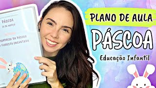 Atividades de Páscoa para Educação Infantil  Plano de aula com história e atividades para Páscoa 🐰 [upl. by Reiner831]