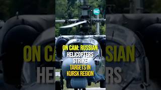 On Cam Russian Helicopters Strike Targets In Kursk region  Ukraine [upl. by Adnat]